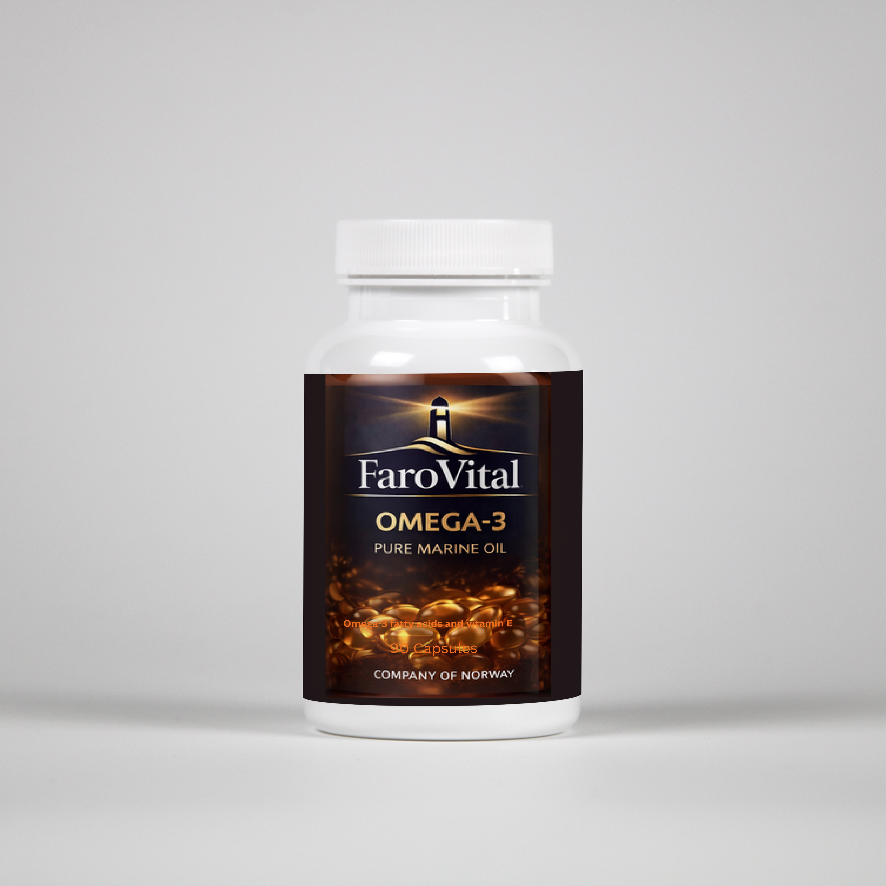 FaroVital Premium Omega-3 + Vitamin E –