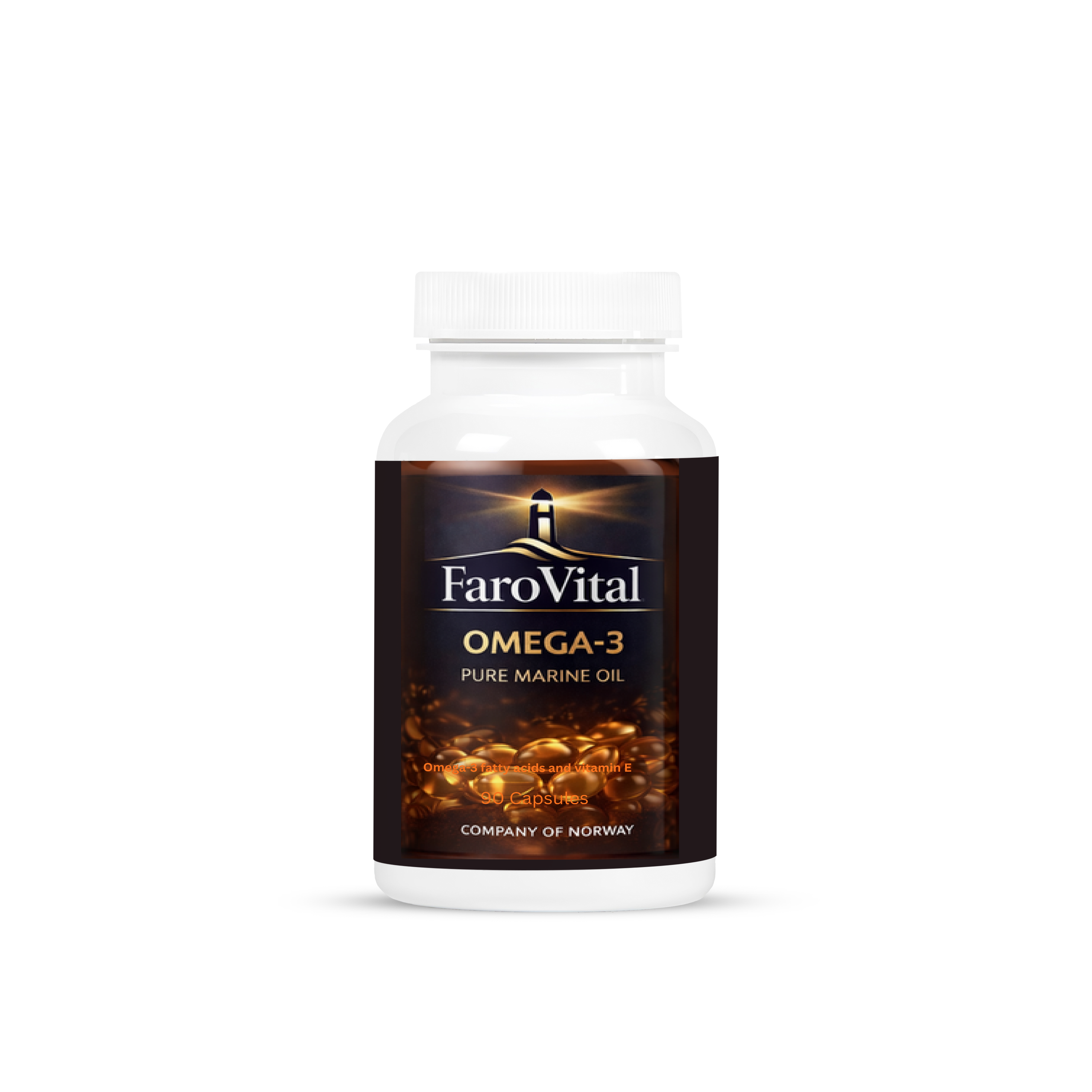 FaroVital Premium Omega-3 + Vitamin E –